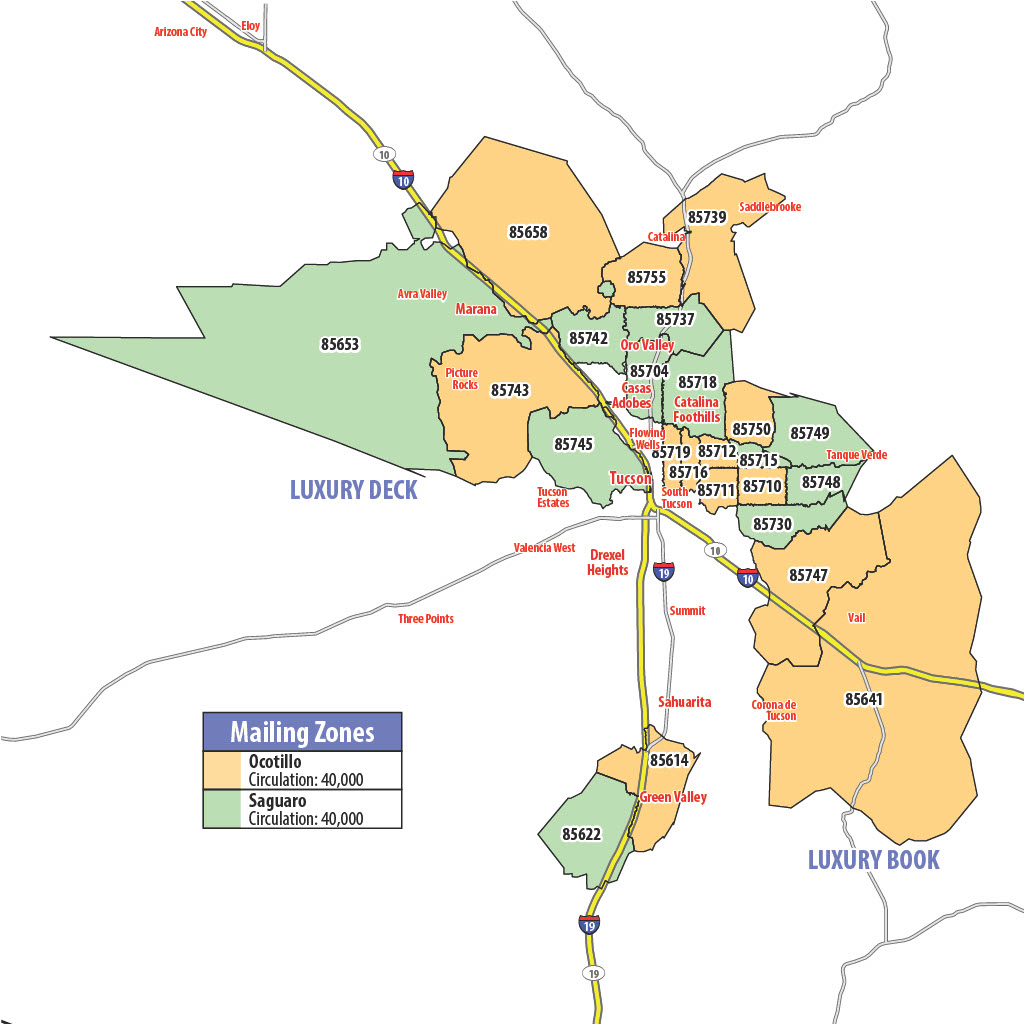 Map of RSVP Tucson